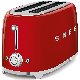 SMEG TOSTADOR TSF02RDEU