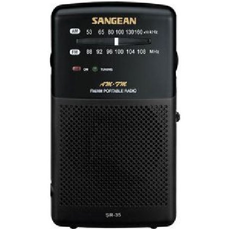 SANGEAN R TRANSISTOR SR35B NEGRO