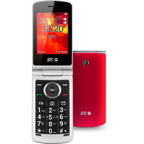 SPC INTERNET TELEFONO GSM LIBRE OPAL 2318R RED